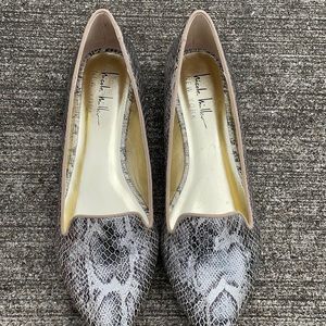 Brand new snake skin flats